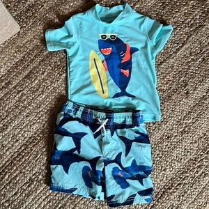 Toddler Boy Bathing Suit Set